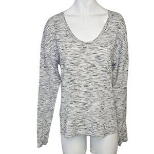 Lululemon Womens Meant To Move Long Sleeve, Space Dye, Pullover, Scoop Neck